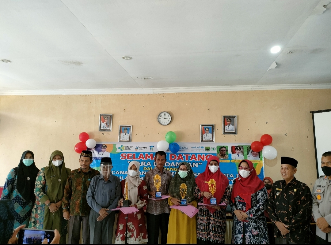 LAUNCHING PEKAN IMUNISASI DUNIA DAN BULAN IMUNISASI ANAK NASIONAL TINGKAT KECAMATAN SUNGAI LIMAU