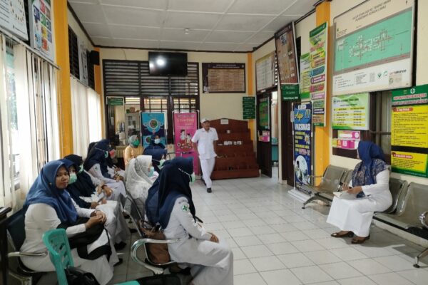 Rapat Persiapan Peningkatan Layanan kesehatan selama Lebaran Puskesmas Sungai limau