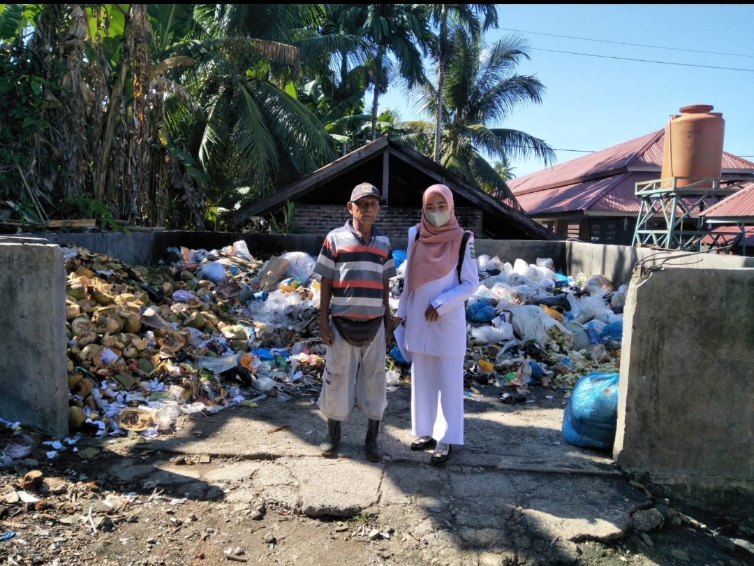 Inspeksi kesehatan lingkungan fasilitas umum oleh Pengelola Kesling Puskesmas Sungai limau