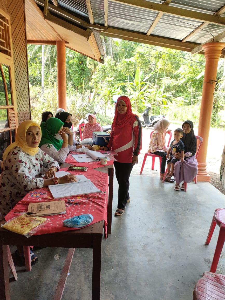 Kegiatan rutin bulanan Posyandu Balita