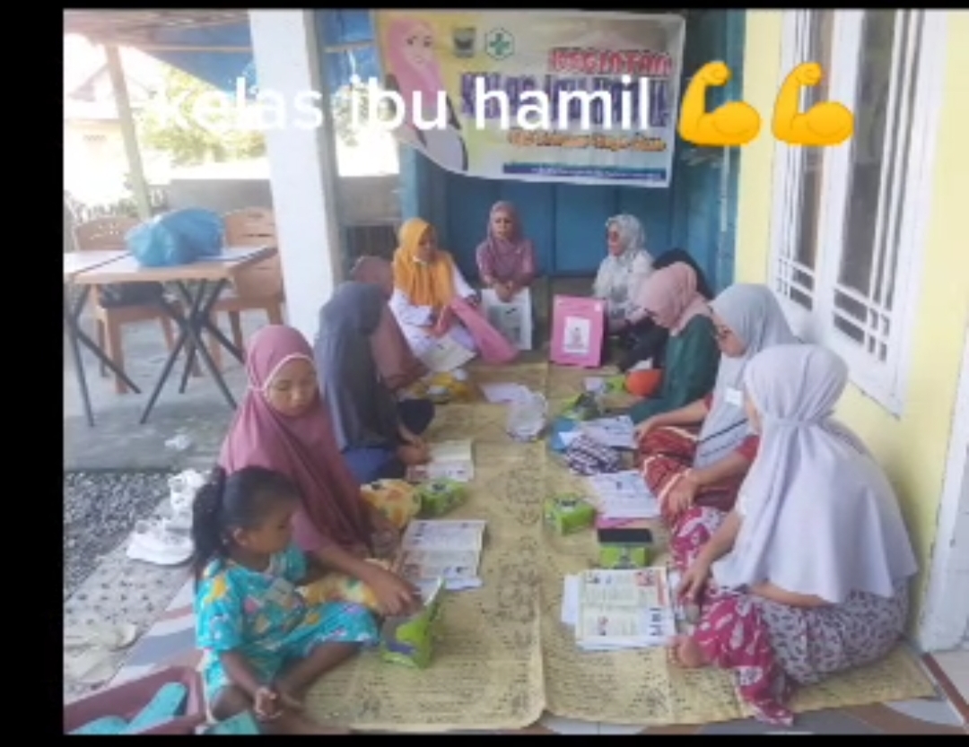 Kelas ibu hamil korong kalampayan pasir