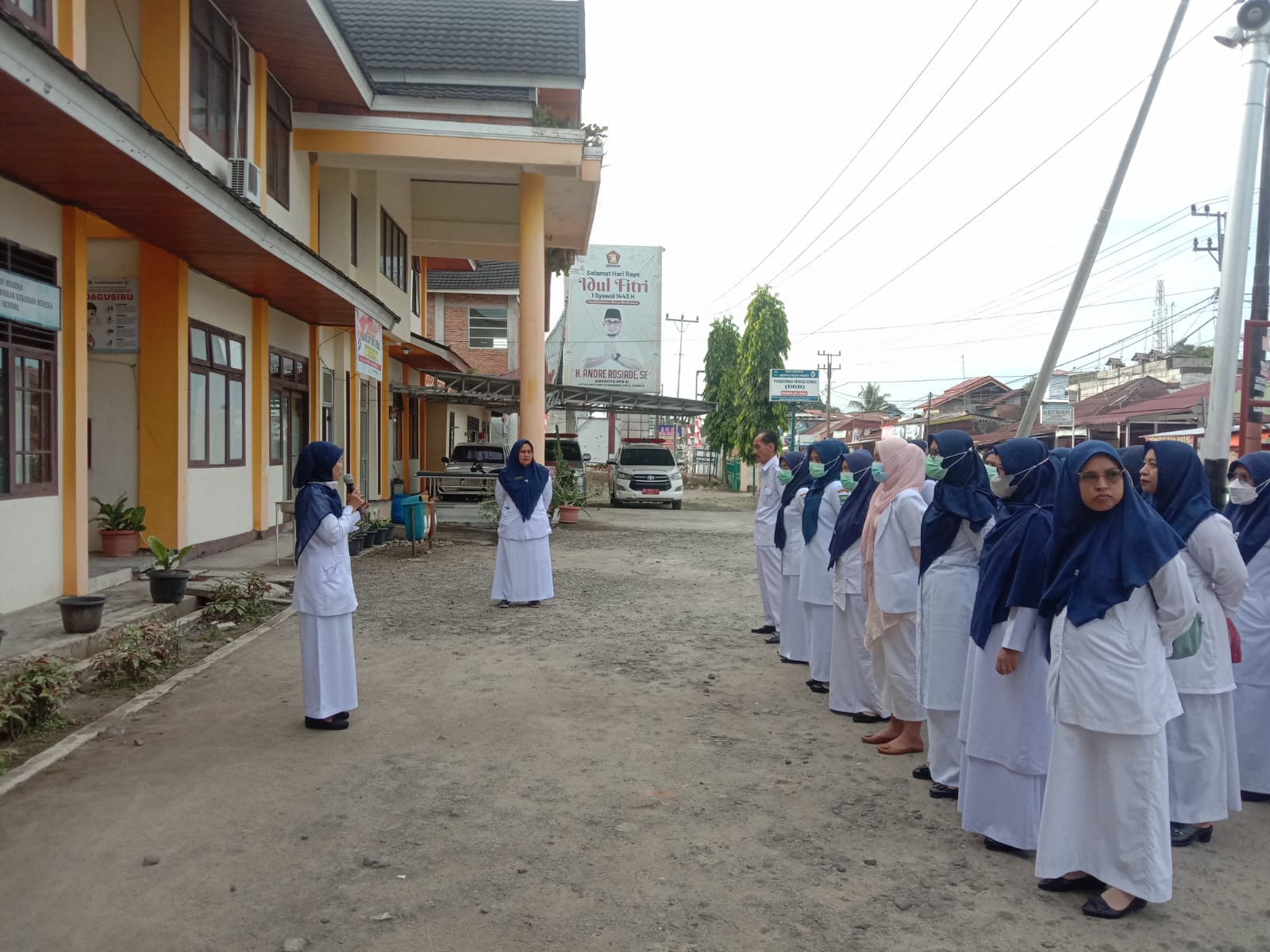 APEL PAGI STAFF PUSKESMAS SUNGAI LIMAU